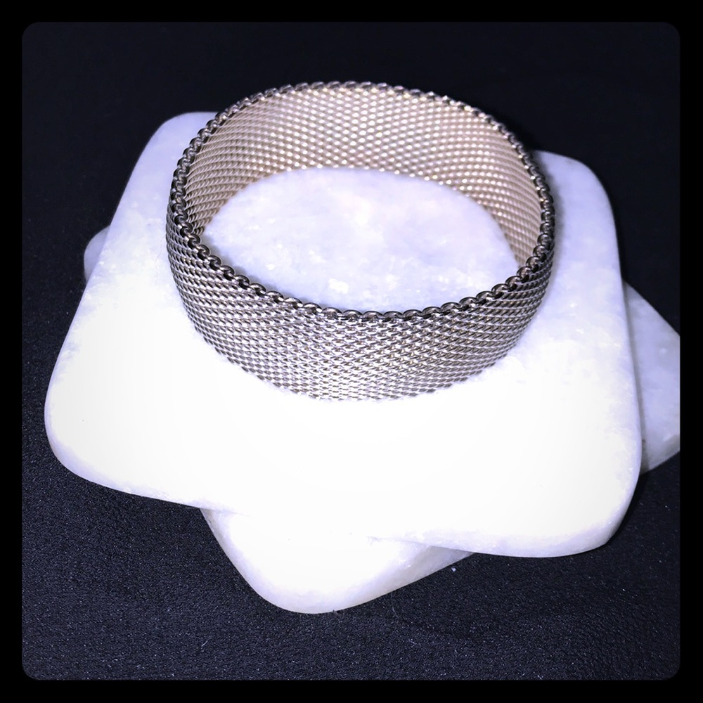 Silver Mesh Bracelet